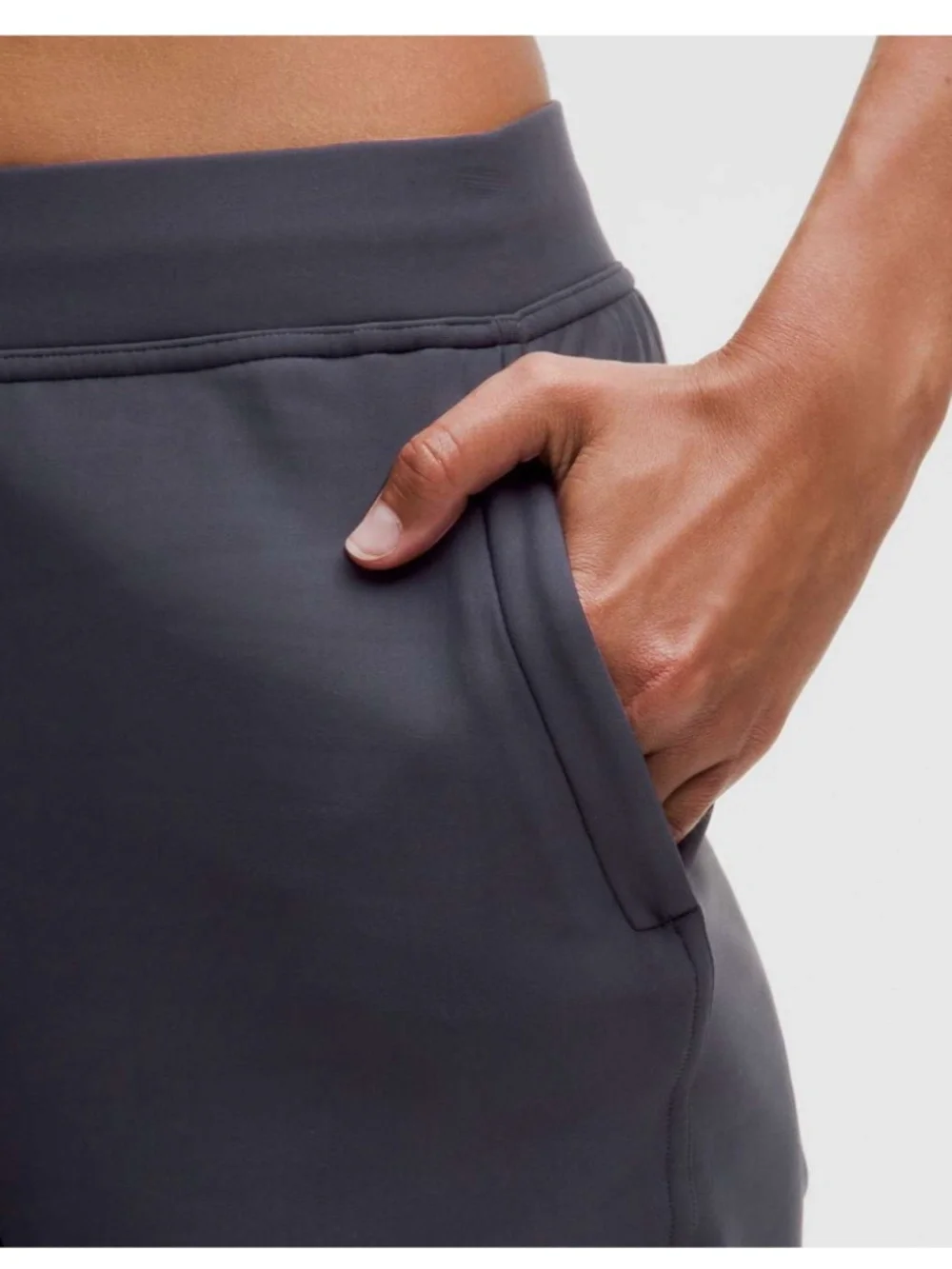 LULULEMON BLACK ADAPTED STATE HIGH-RISE FLEECE JOGGER NWOT
